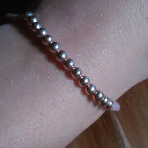 14K Rose Gold over Sterling Silver Boho Cord Bracelet